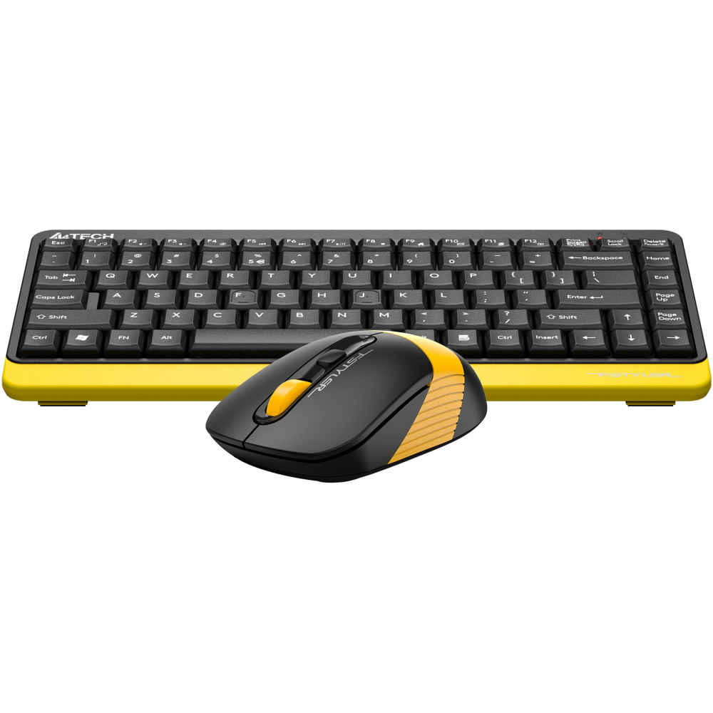 Клавиатура + мышь A4Tech Fstyler FG1110 FG1110 BUMBLEBEE - миниатюра 8