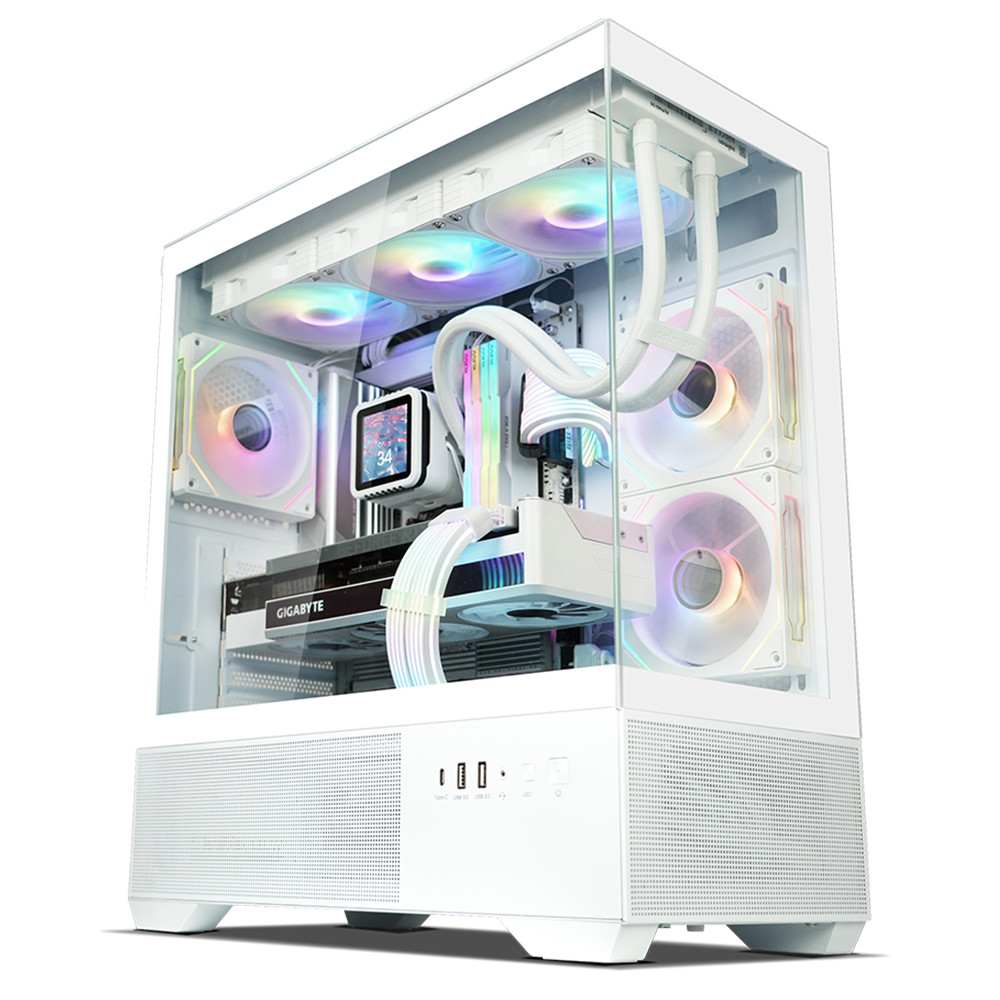 Корпус Zalman CHRONIX V2 White Mid-Tower - миниатюра 4