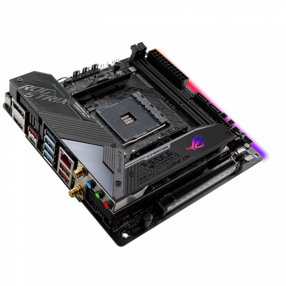 Материнская плата Asus ROG STRIX X570-I GAMING 90MB1140-MVAAY0 Mini-ITX, AMD AM4 - миниатюра 7