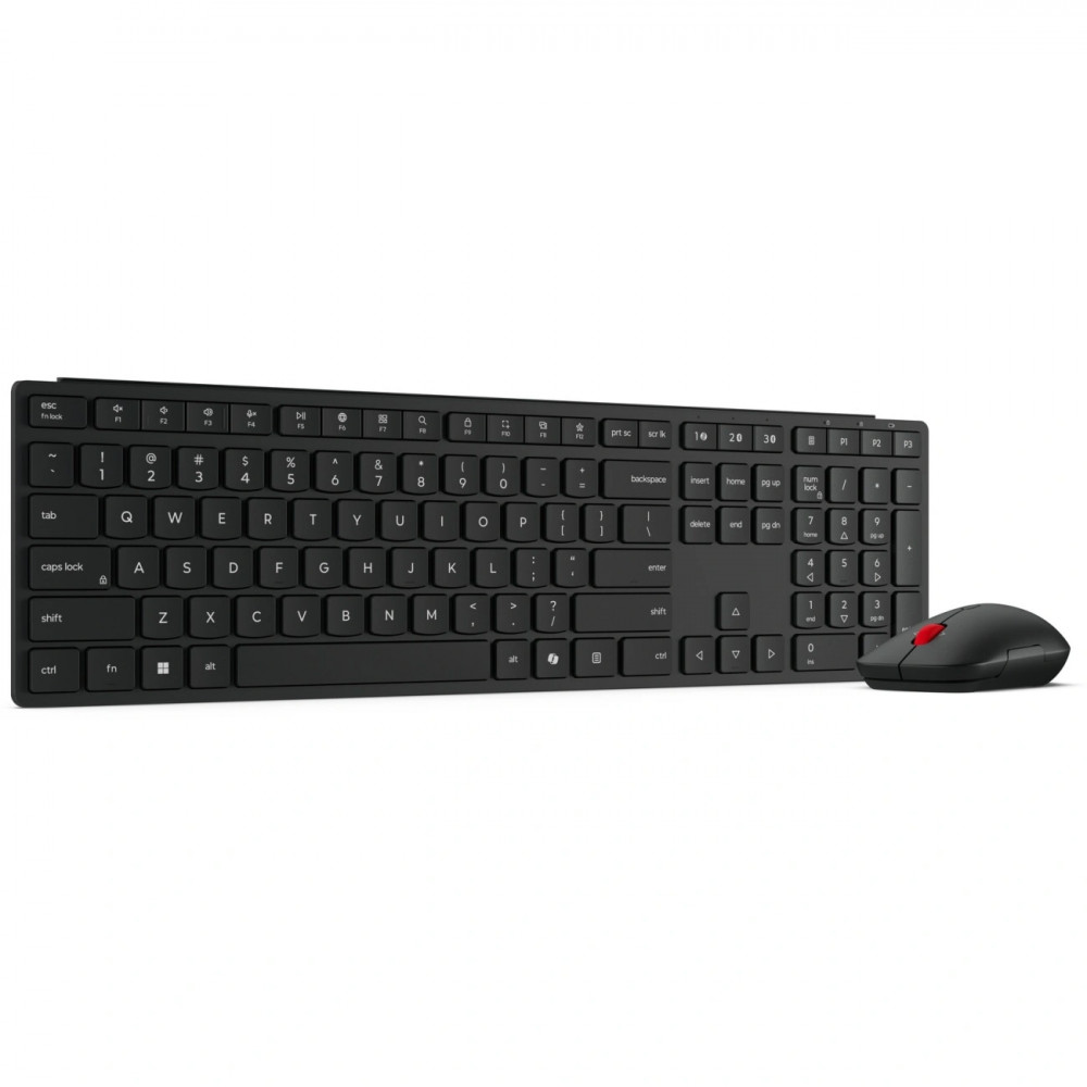 Клавиатура + мышь Lenovo Wireless Multi-Mode Pro Combo Keyboard and Mouse 6000 4X31S04838 - миниатюра 2