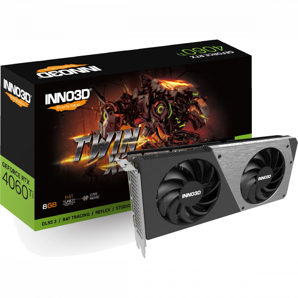 Видеокарта Inno3D RTX 4060 Ti 8GB TWIN X2 OC N406T2-08D6X-171153N 8 ГБ - миниатюра 5