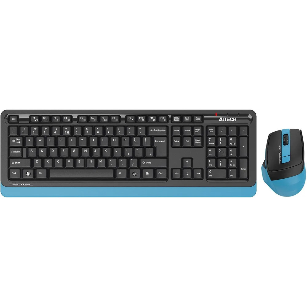 Клавиатура + мышь A4Tech Fstyler FG1035 FG1035 NAVY BLUE - миниатюра 5