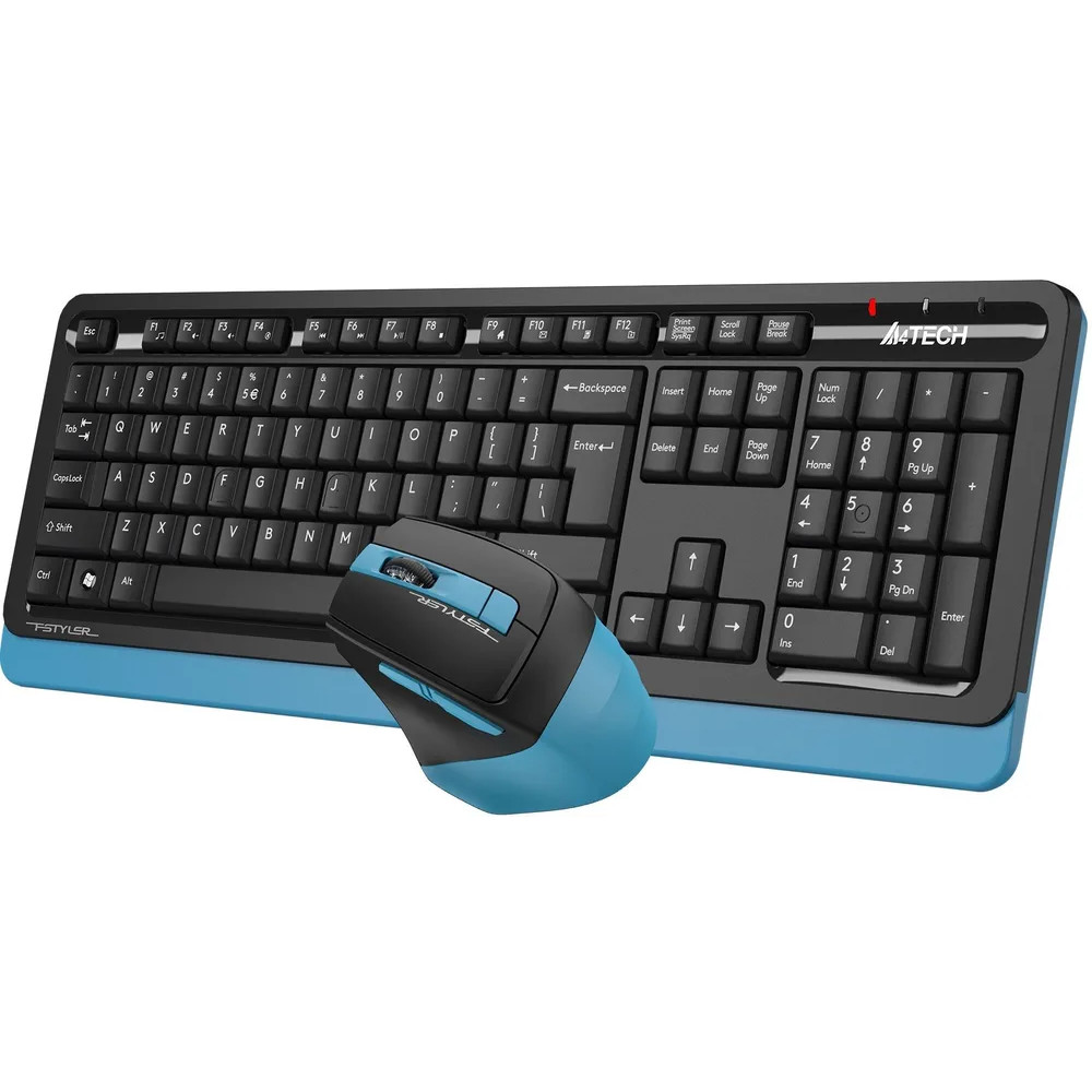 Клавиатура + мышь A4Tech Fstyler FG1035 FG1035 NAVY BLUE - миниатюра 7