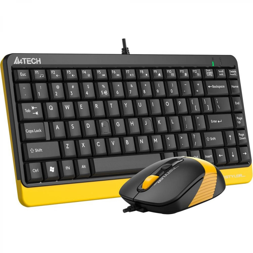 Клавиатура + мышь A4Tech A4TECH FSTYLER F1110 F1110 BUMBLEBEE - миниатюра 10
