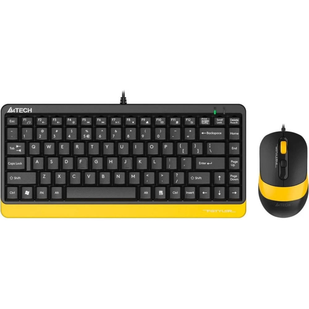 Клавиатура + мышь A4Tech A4TECH FSTYLER F1110 F1110 BUMBLEBEE - миниатюра 6