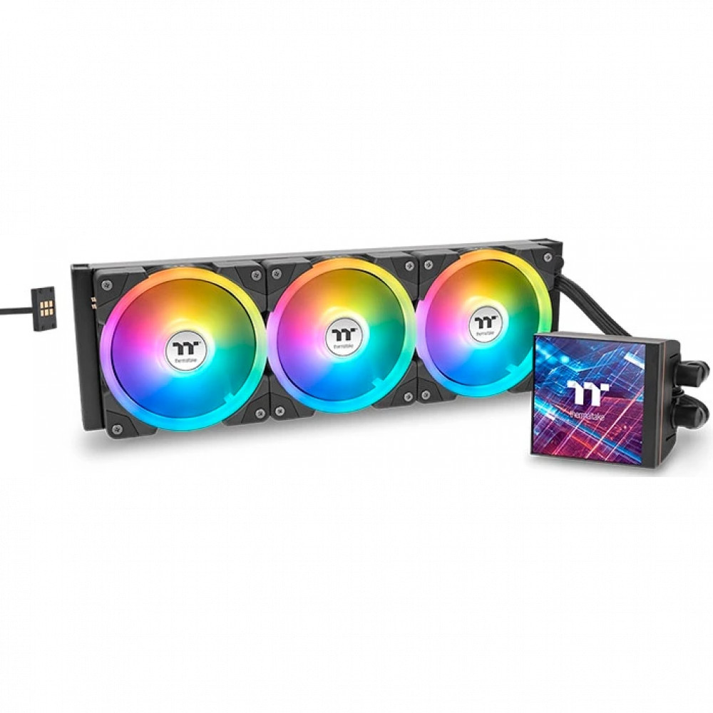 Система охлаждения Thermaltake MAGFloe 420 Ultra ARGB CL-W451-PL14SW-A Для процессора - миниатюра 2