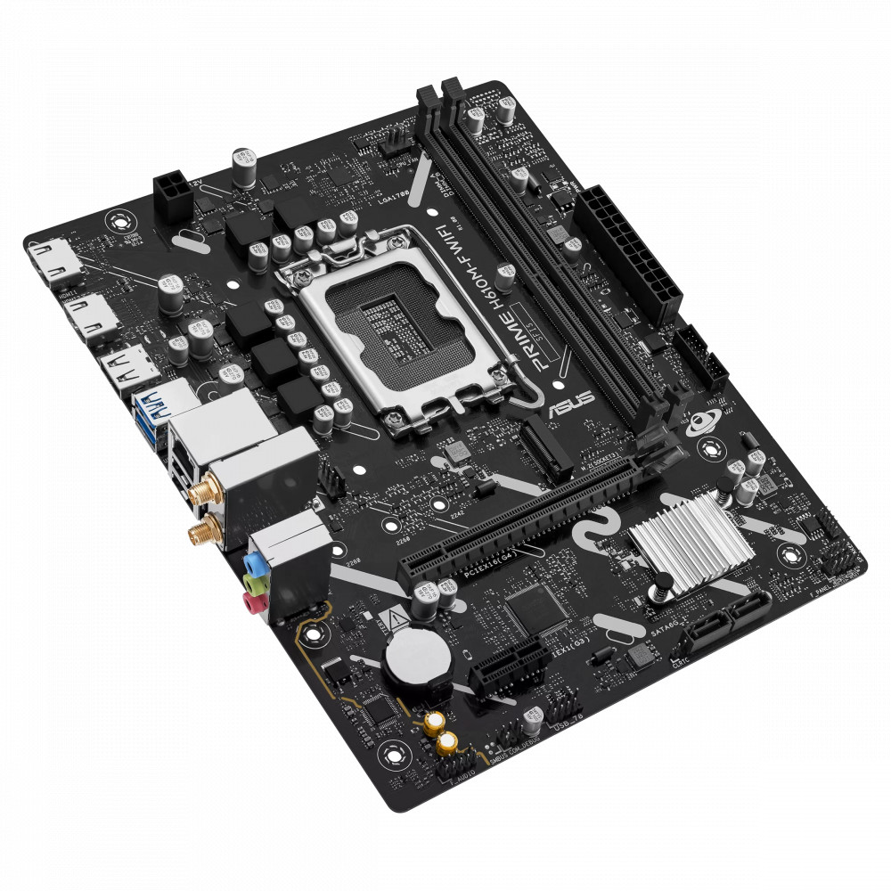Материнская плата Asus PRIME H610M-F WIFI Micro-ATX, LGA 1700 - миниатюра 5