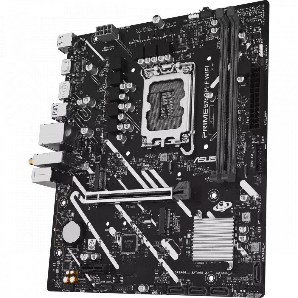 Материнская плата Asus PRIME B760M-F WIFI Micro-ATX, LGA 1700 - миниатюра 9