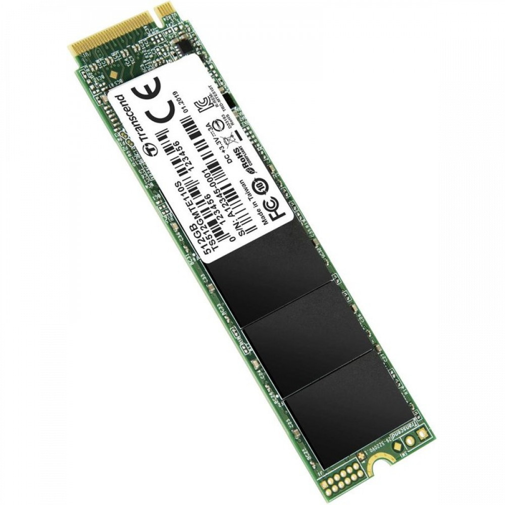 Жесткий диск Transcend MTE115S TS500GMTE115S SSD (твердотельные), 500 ГБ, M.2, PCIe - миниатюра 5