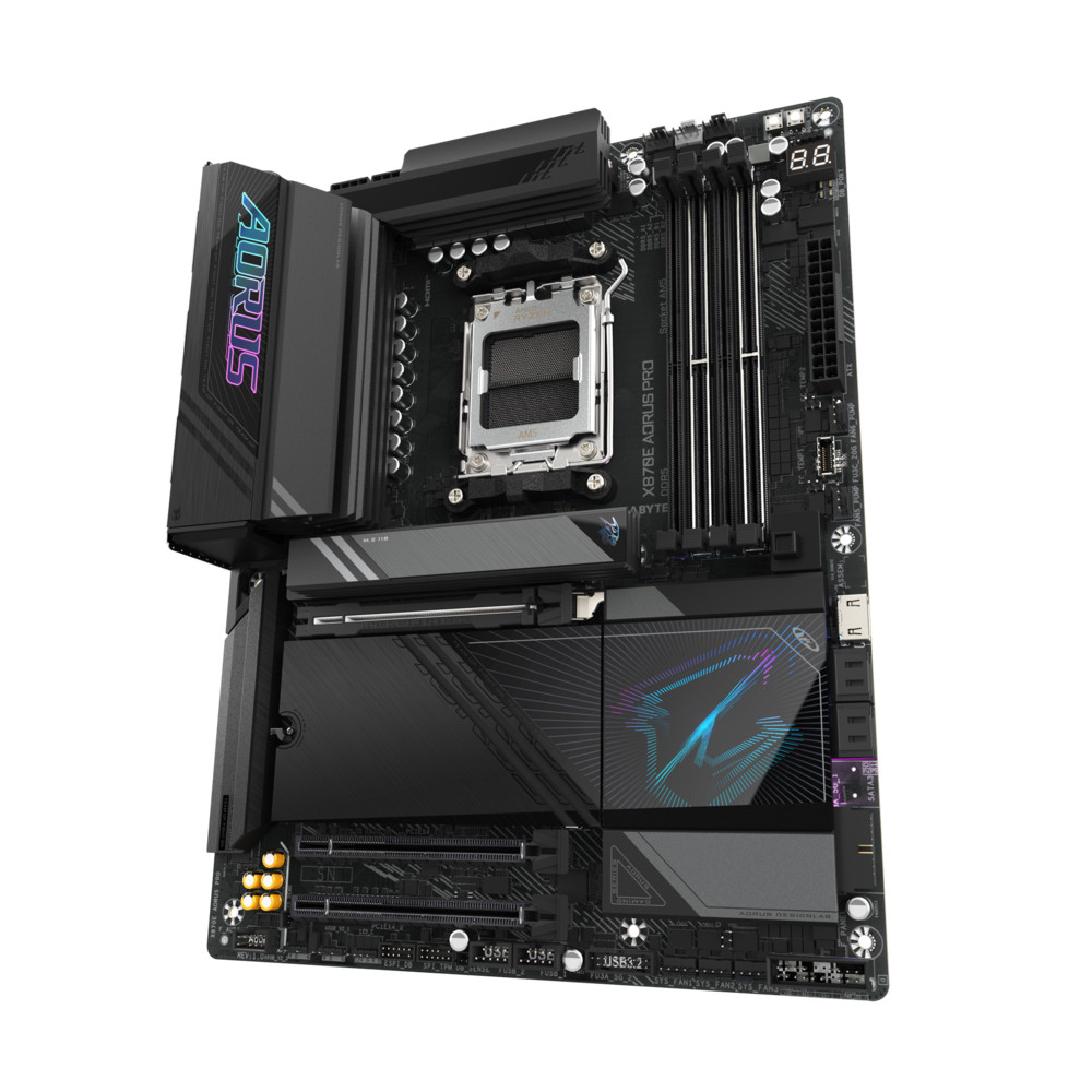 Материнская плата Gigabyte X870E A PRO X 1.0 ATX, AMD AM5 - миниатюра 9