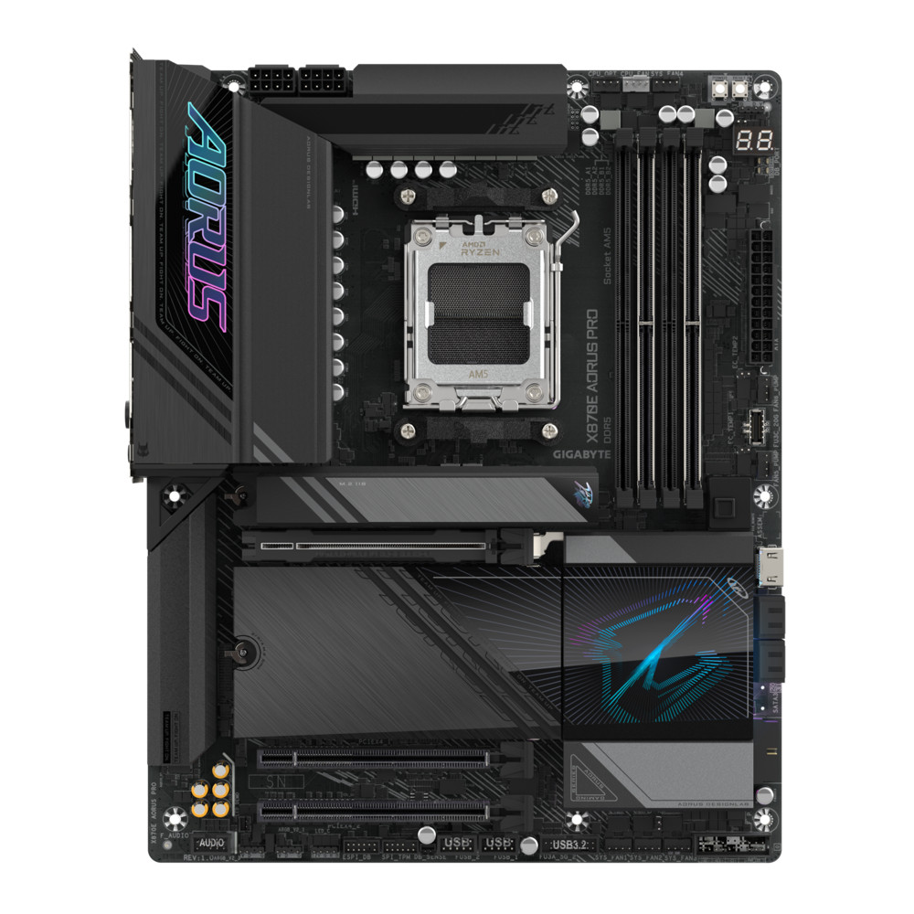 Материнская плата Gigabyte X870E A PRO X 1.0 ATX, AMD AM5 - миниатюра 7
