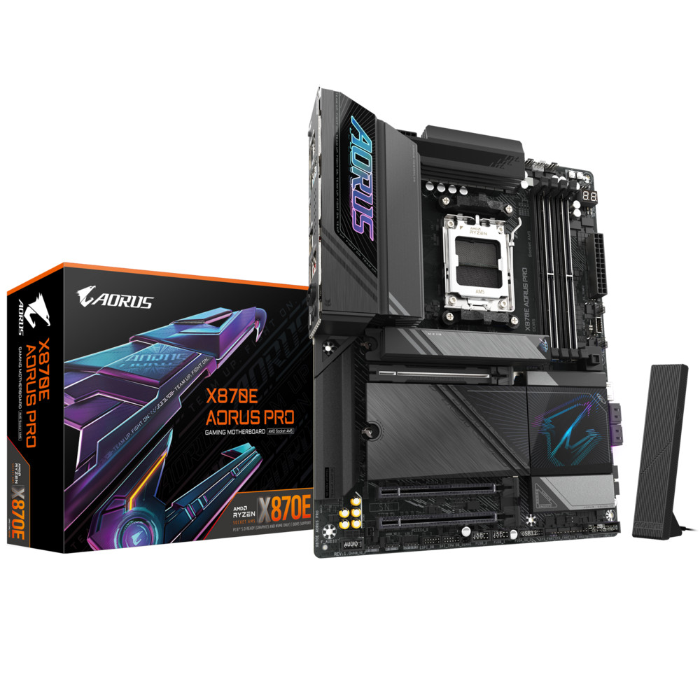 Материнская плата Gigabyte X870E A PRO X 1.0 ATX, AMD AM5 - миниатюра 6