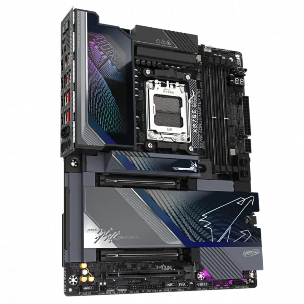 Материнская плата Gigabyte X870E AORUS MASTER X 1.0 X870E A MASTER X 1.0 ATX, AMD AM5 - миниатюра 7