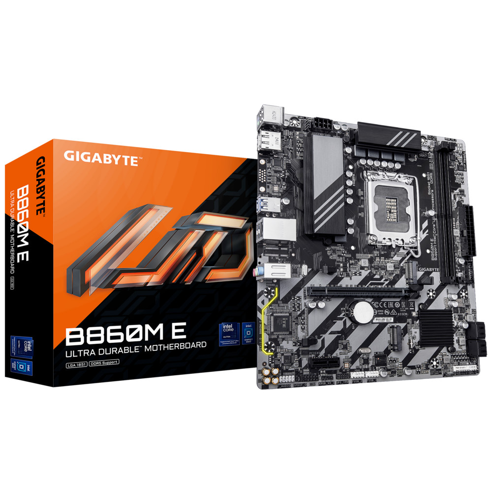 Материнская плата Gigabyte B860M E Micro-ATX, LGA 1851 - миниатюра 5