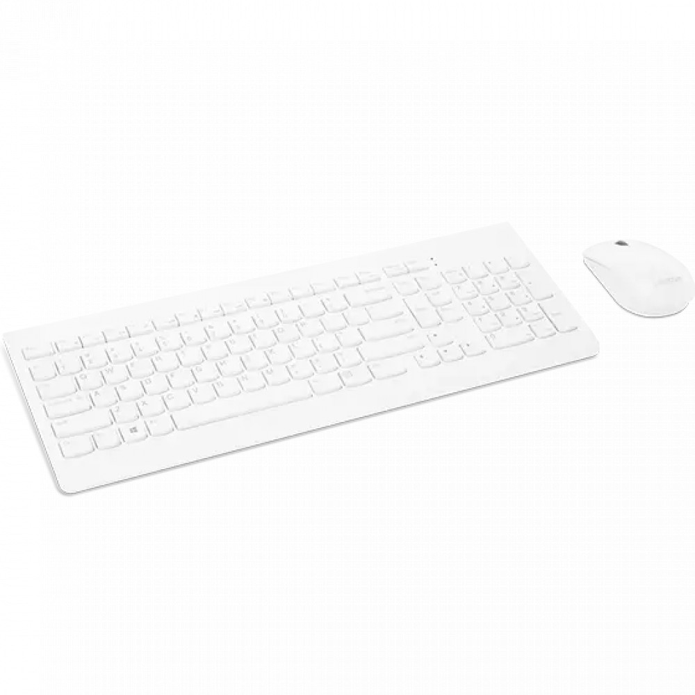 Клавиатура + мышь Lenovo 510 Wireless Combo Keyboard & Mouse White GX31F38001 - миниатюра 8
