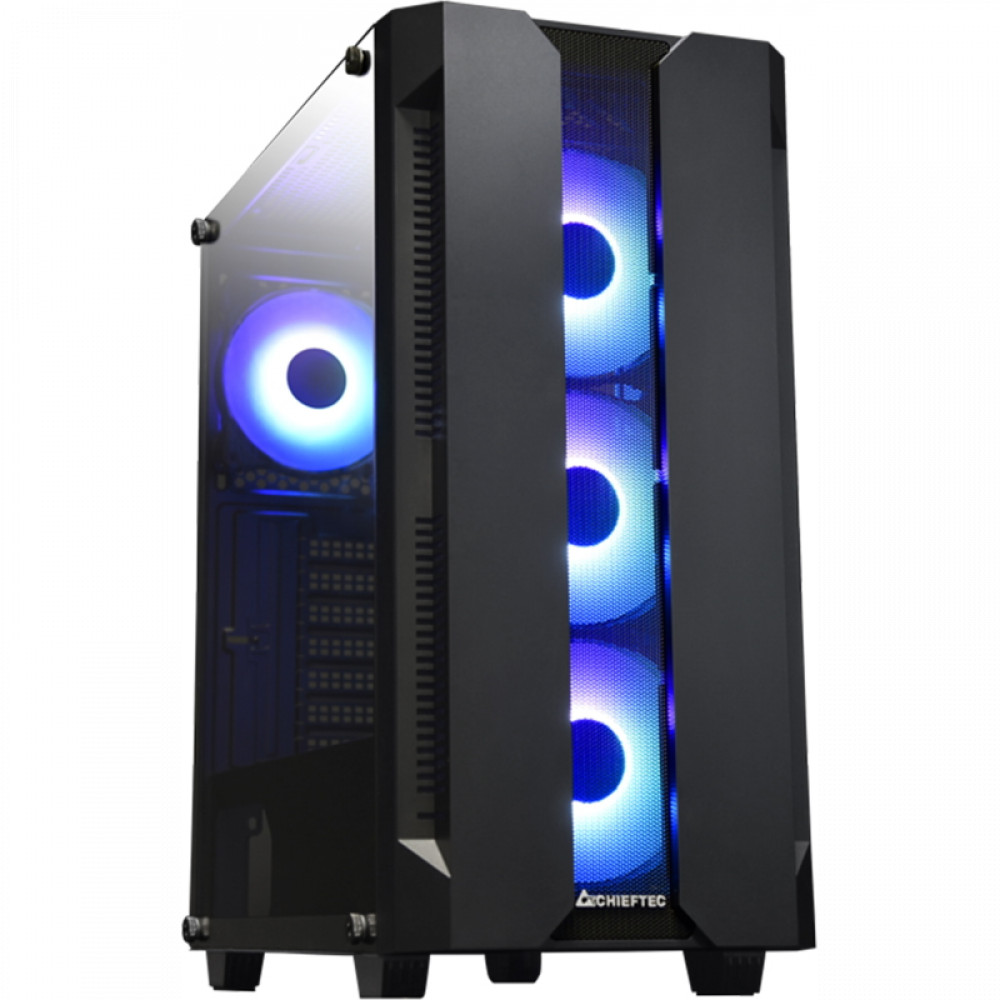 Корпус 2E Gaming Hunter Tempered Glass Edition GS-01B-OP Mid-Tower - миниатюра 10