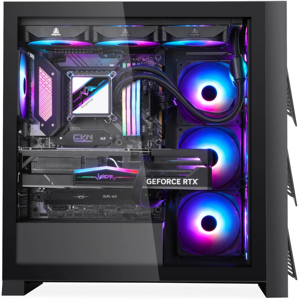 Корпус Segotep KL-Aeolus black Mid-Tower - миниатюра 4