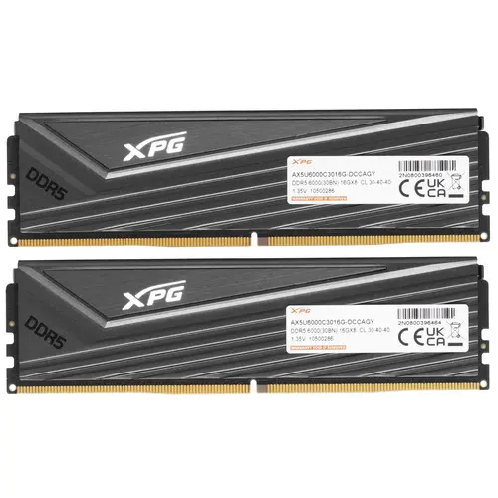 ОЗУ ADATA XPG CASTER AX5U6000C3016G-DCCAGY DIMM, DDR5, 32 Гб (2 х 16 Гб), 6000 МГц - миниатюра 4