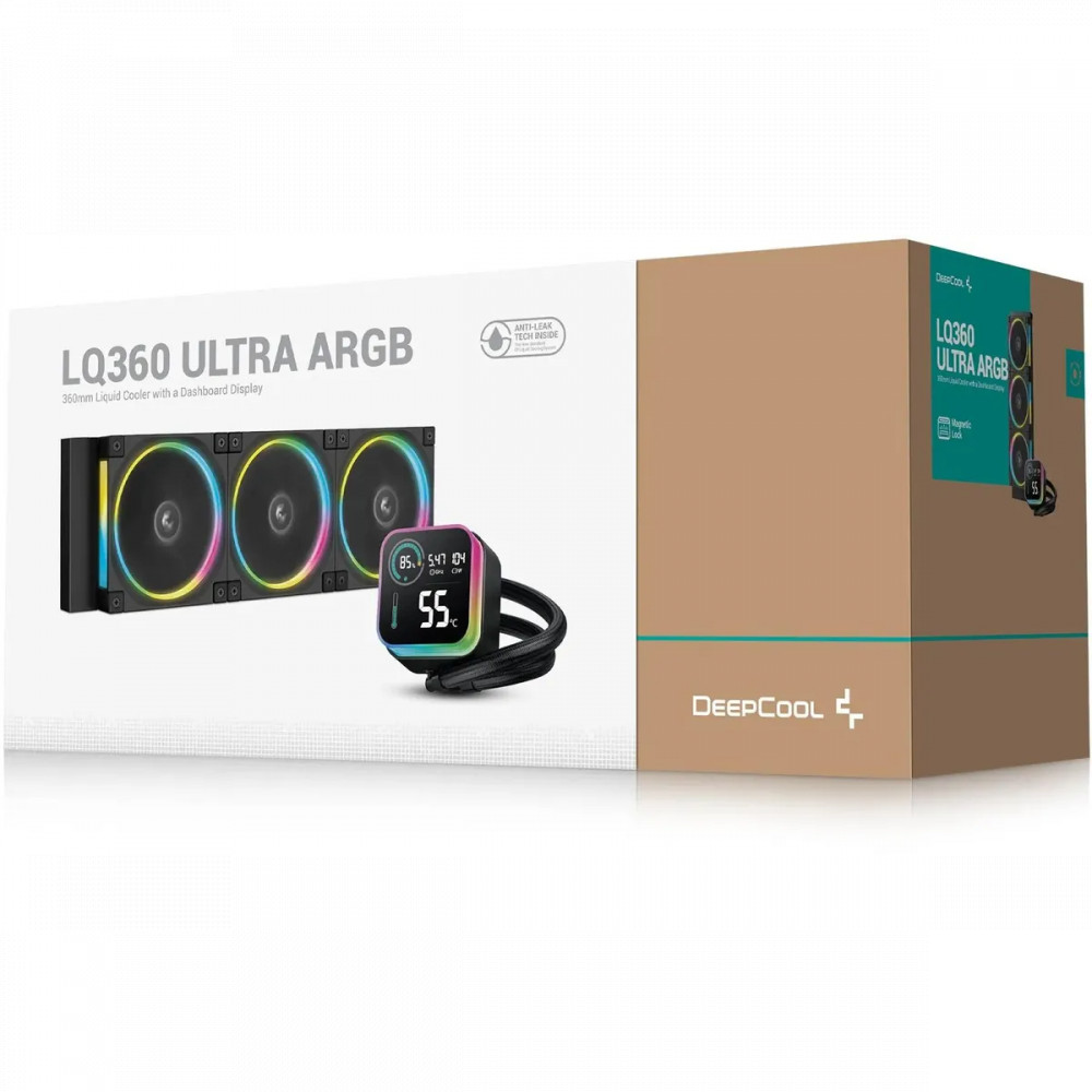 Система охлаждения Deepcool LQ360 ULTRA ARGB R-LQ360-BKASMC-G-1 Для процессора - миниатюра 10