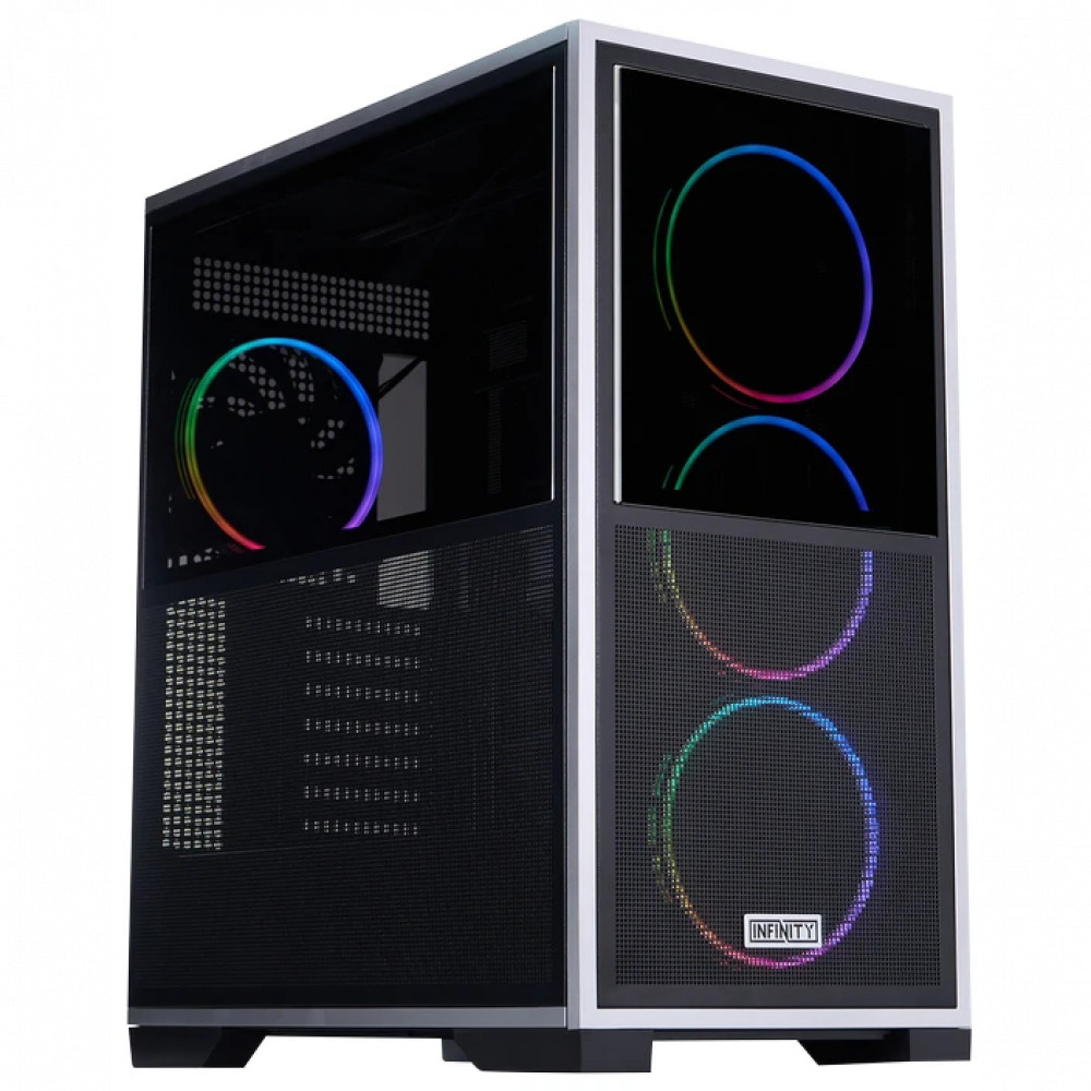 Корпус 1STPLAYER IF8 ARGB Black IF8-BK-4FO7-14 Mid-Tower