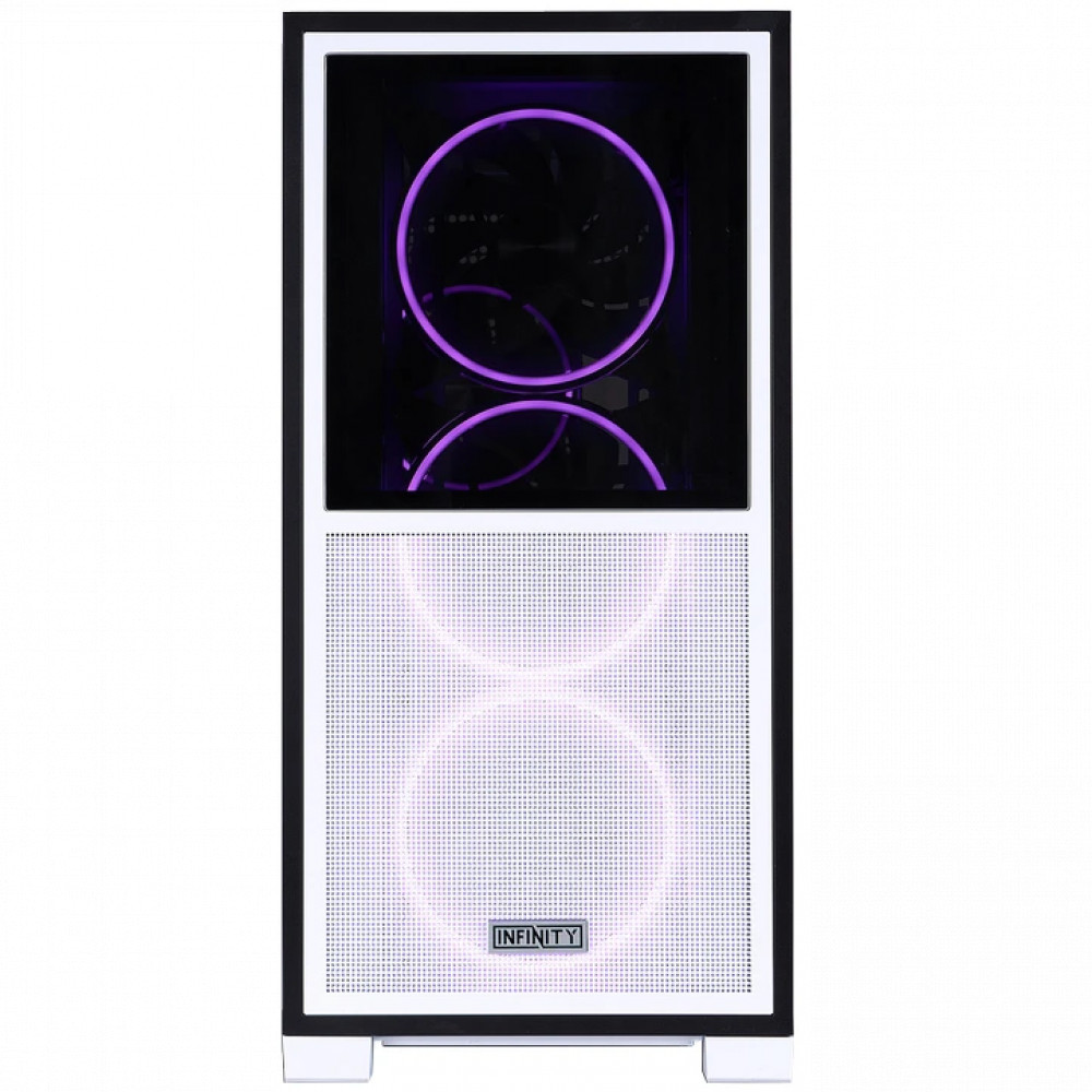 Корпус 1STPLAYER IF8 ARGB White IF8-WH-4FO7-14-W Mid-Tower - миниатюра 7
