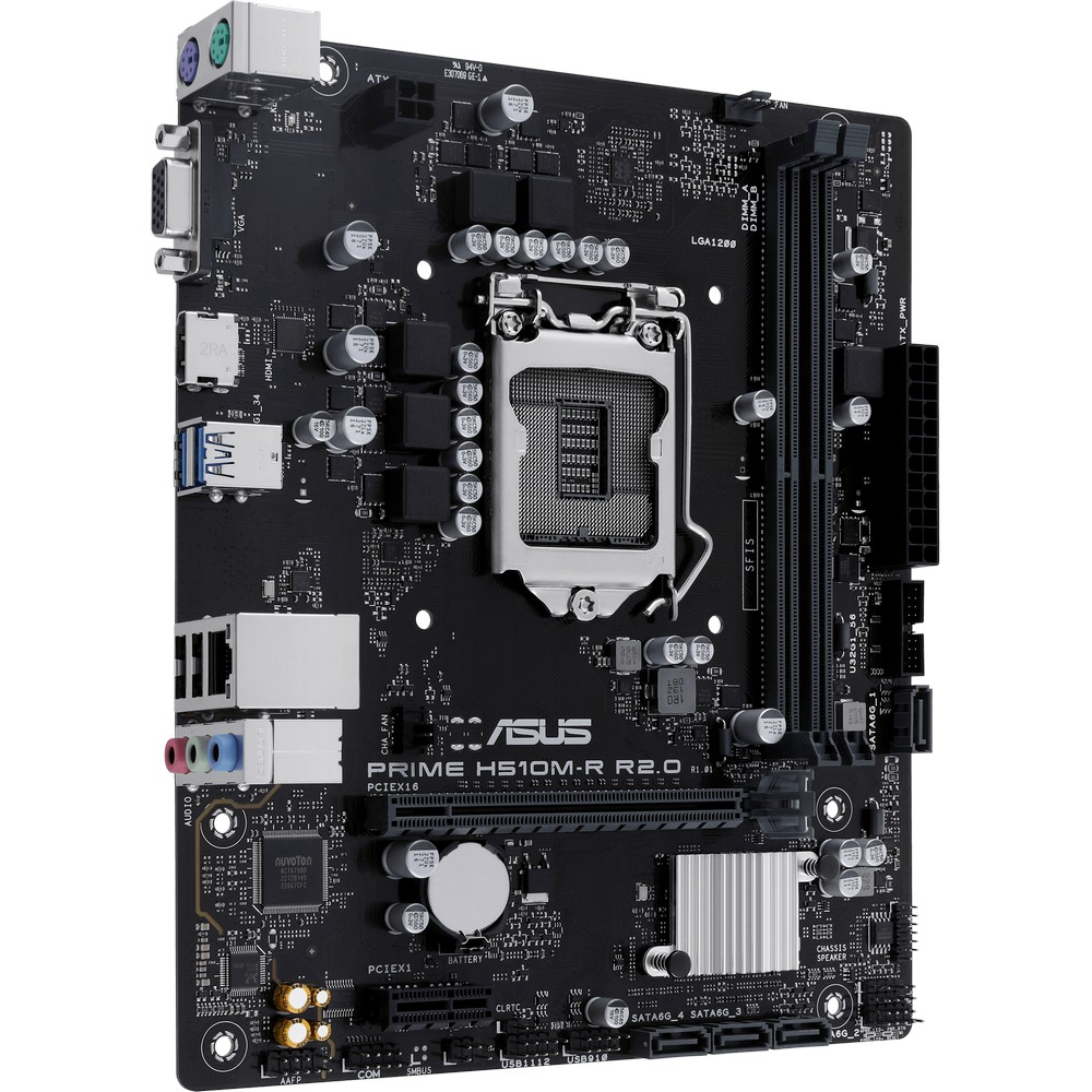 Материнская плата Asus PRIME H510M-R R2.0-SI Micro-ATX, LGA 1200 - миниатюра 6