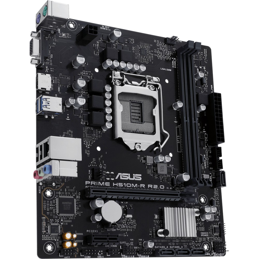 Материнская плата Asus PRIME H510M-R R2.0-SI Micro-ATX, LGA 1200 - миниатюра 8