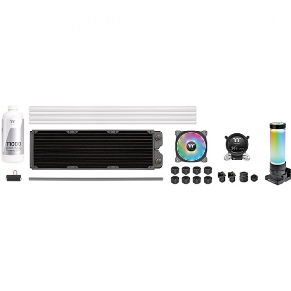 Система охлаждения Thermaltake Pacific CLM360 Ultra Hard Tube Kit CL-W335-CU12SW-A Для процессора - миниатюра 6