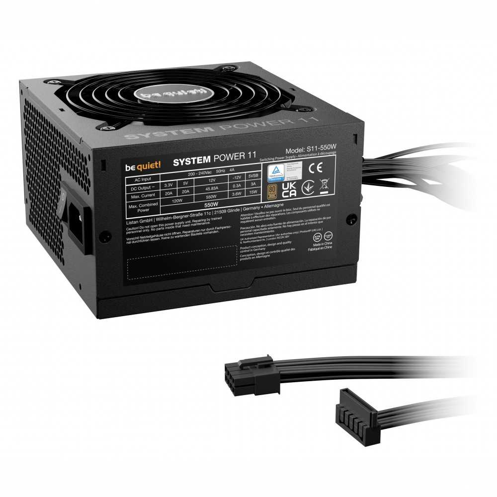 Блок питания be quiet! System Power 11 550W BP010EU 550 Вт - миниатюра 5
