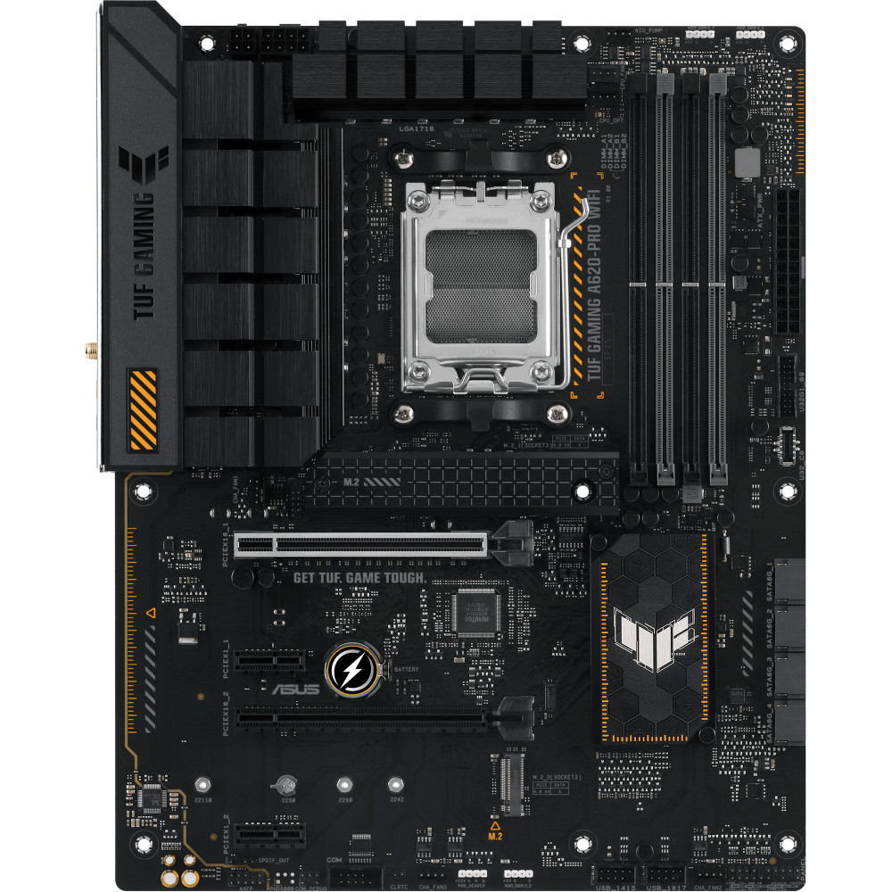 Материнская плата Asus TUF GAMING A620-PRO WIFI ATX, AMD AM5 - миниатюра 8