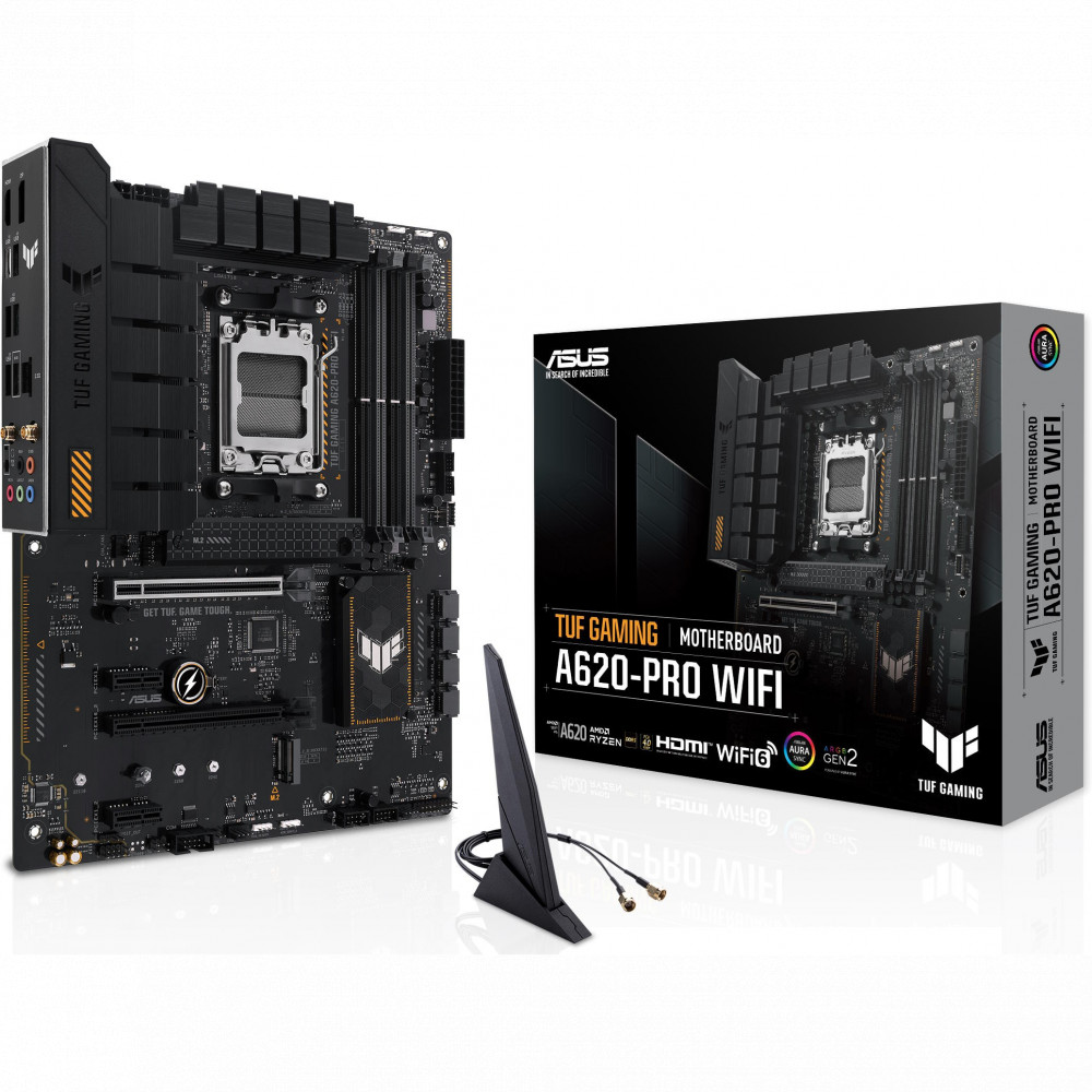 Материнская плата Asus TUF GAMING A620-PRO WIFI ATX, AMD AM5 - миниатюра 14