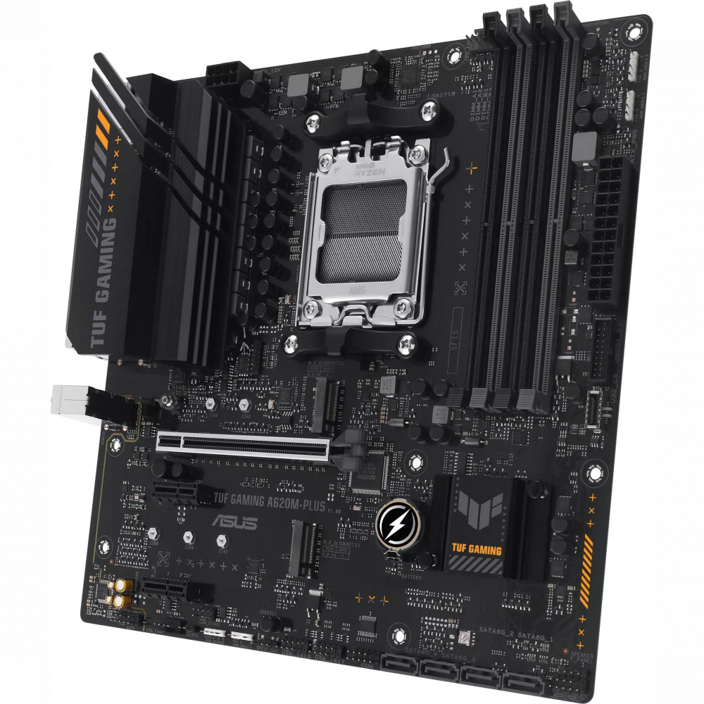 Материнская плата Asus TUF GAMING A620M-PLUS Micro-ATX, AMD AM5 - миниатюра 9
