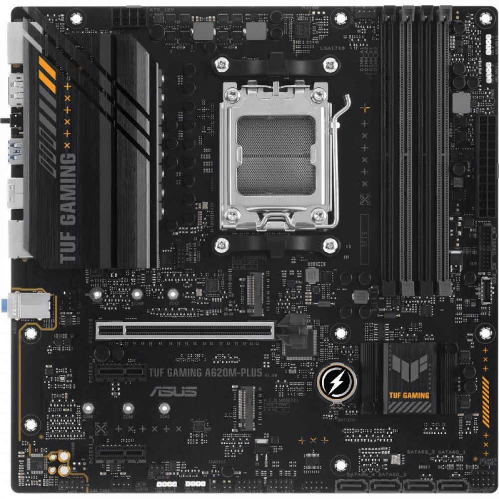 Материнская плата Asus TUF GAMING A620M-PLUS Micro-ATX, AMD AM5 - миниатюра 8
