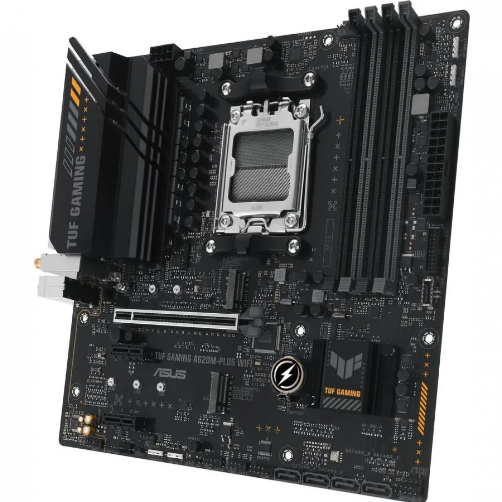 Материнская плата Asus TUF GAMING A620M-PLUS WIFI Micro-ATX, AMD AM5 - миниатюра 10