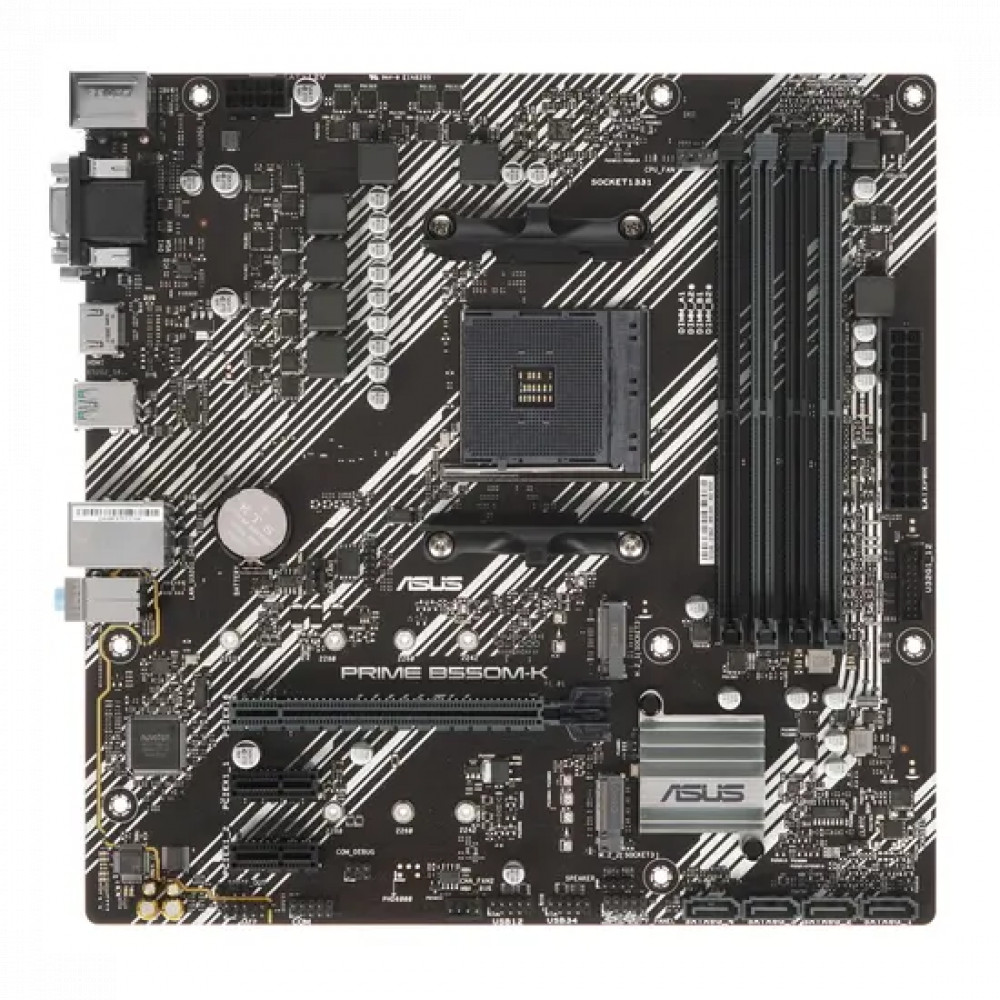 Материнская плата Asus PRIME B550M-K 90MB14V0-M0EAY0 Micro-ATX, AMD AM4 - миниатюра 6