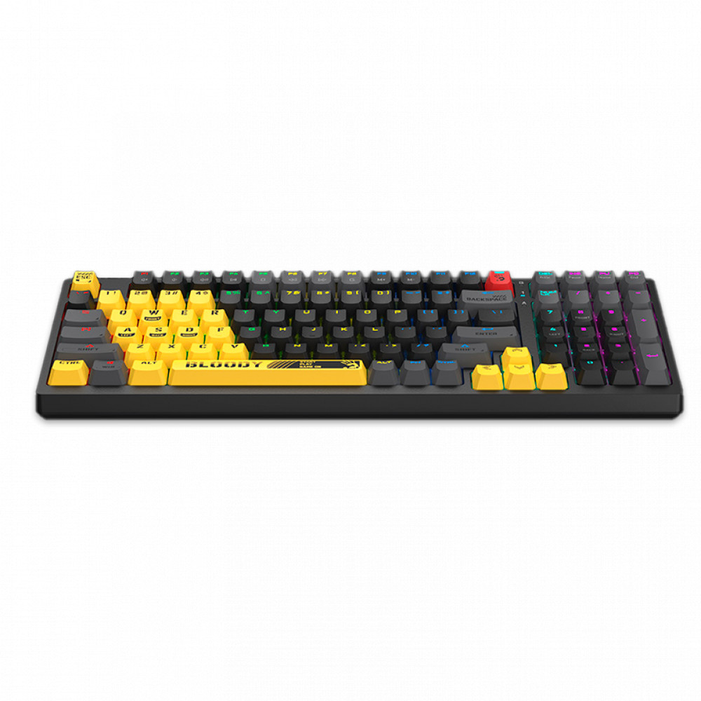 Клавиатура A4Tech S98-Lime Проводная, USB - миниатюра 7