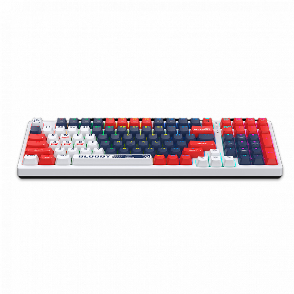 Клавиатура A4Tech S98-Navy Проводная, USB - миниатюра 7