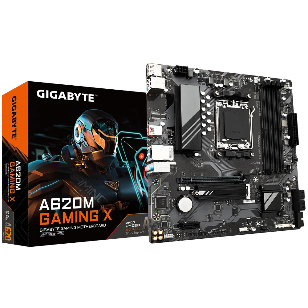 Материнская плата Gigabyte A620M GAMING X Micro-ATX, AMD AM5 - миниатюра 10
