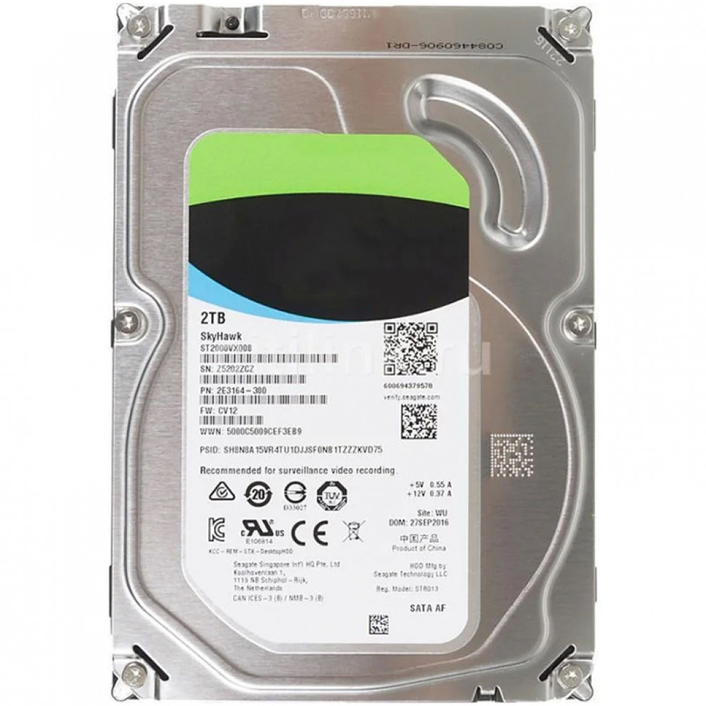 Жесткий диск Dahua ST2000VX016 HDD (классические), 2 ТБ, 3.5 дюйма, SATA - миниатюра 2