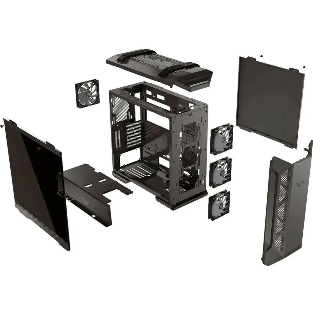 Корпус Asus TUF Gaming GT301 Black 90DC0040-B49000 Mid-Tower - миниатюра 10