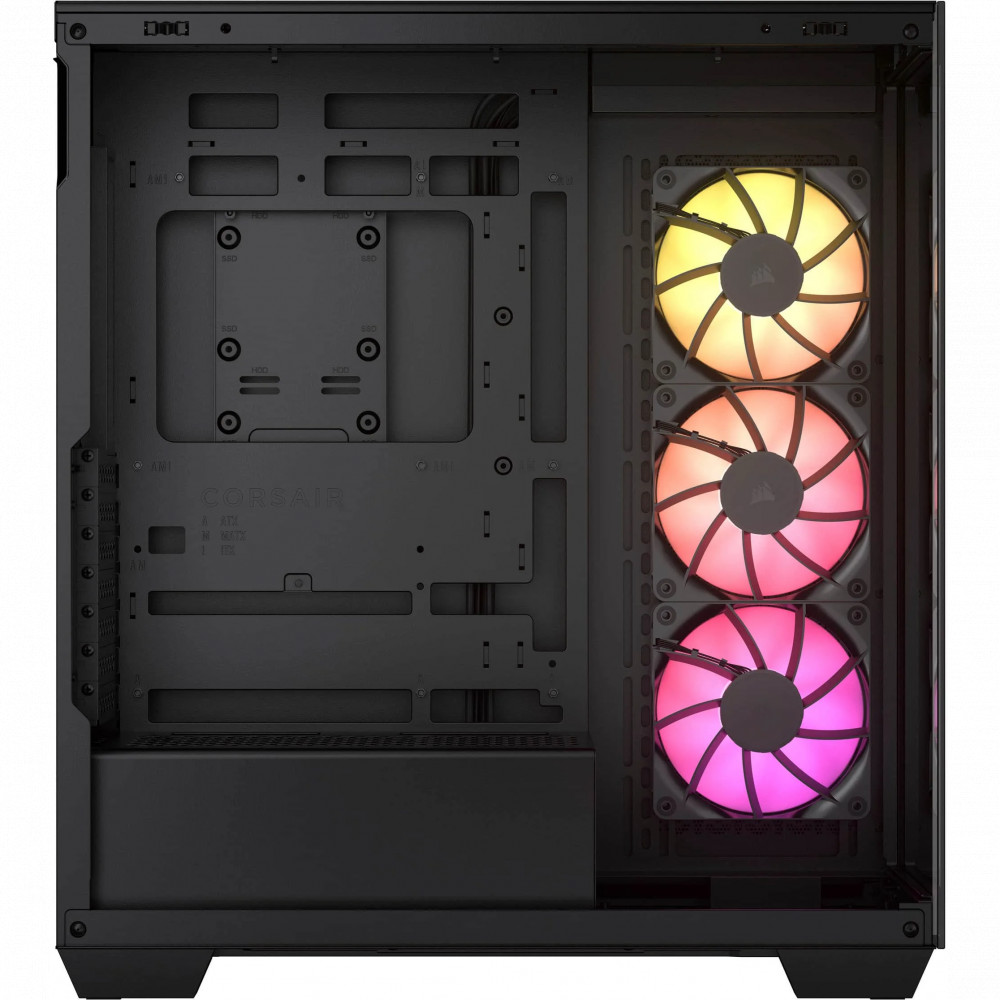 Корпус Corsair iCUE Link 3500X RGB Black CC-9011280-WW Mid-Tower - миниатюра 6