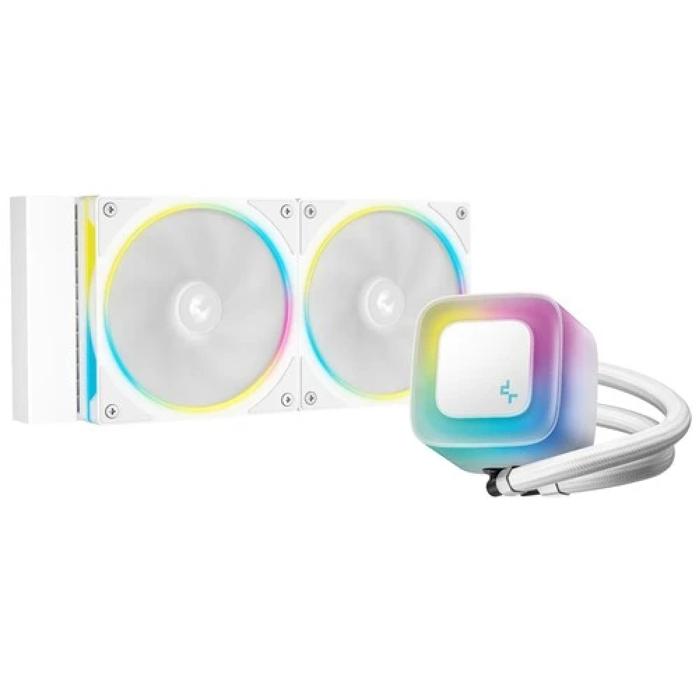 Система охлаждения Deepcool LE240 Pro ARGB R-LE240PRO-WHAMMC-G-1 Для процессора - миниатюра 3