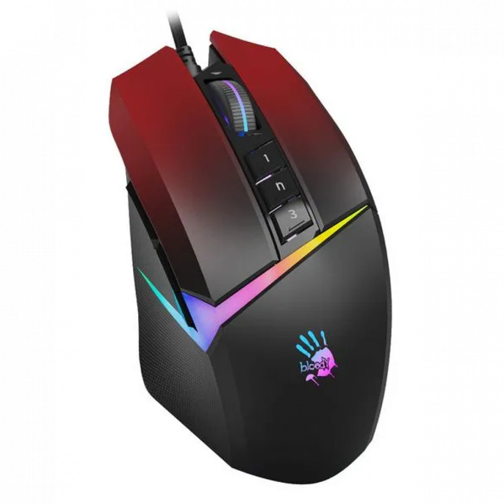 Мышь A4Tech Bloody W60 MAX GRADIENT RED ACTIVATED Игровые, Проводная - миниатюра 5