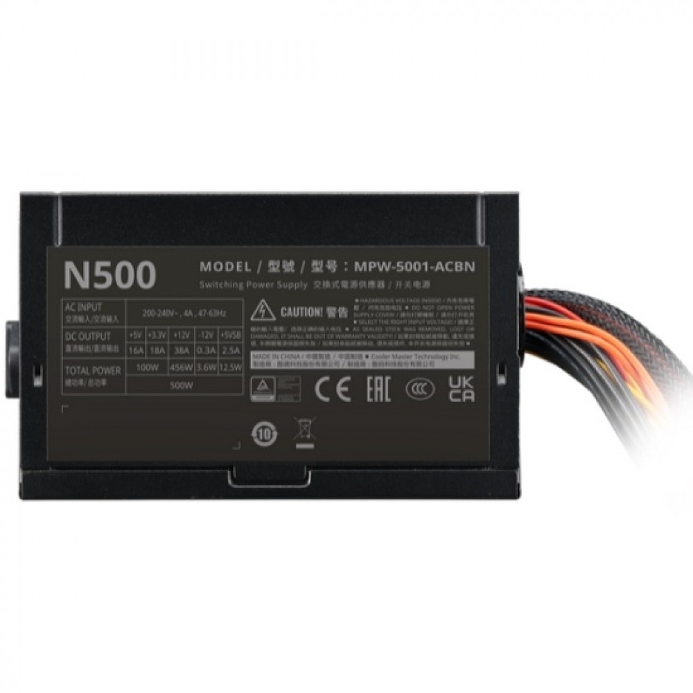Блок питания Cooler Master Elite NEX N500 MPW-5001-ACBN-BEU 500 Вт - миниатюра 9