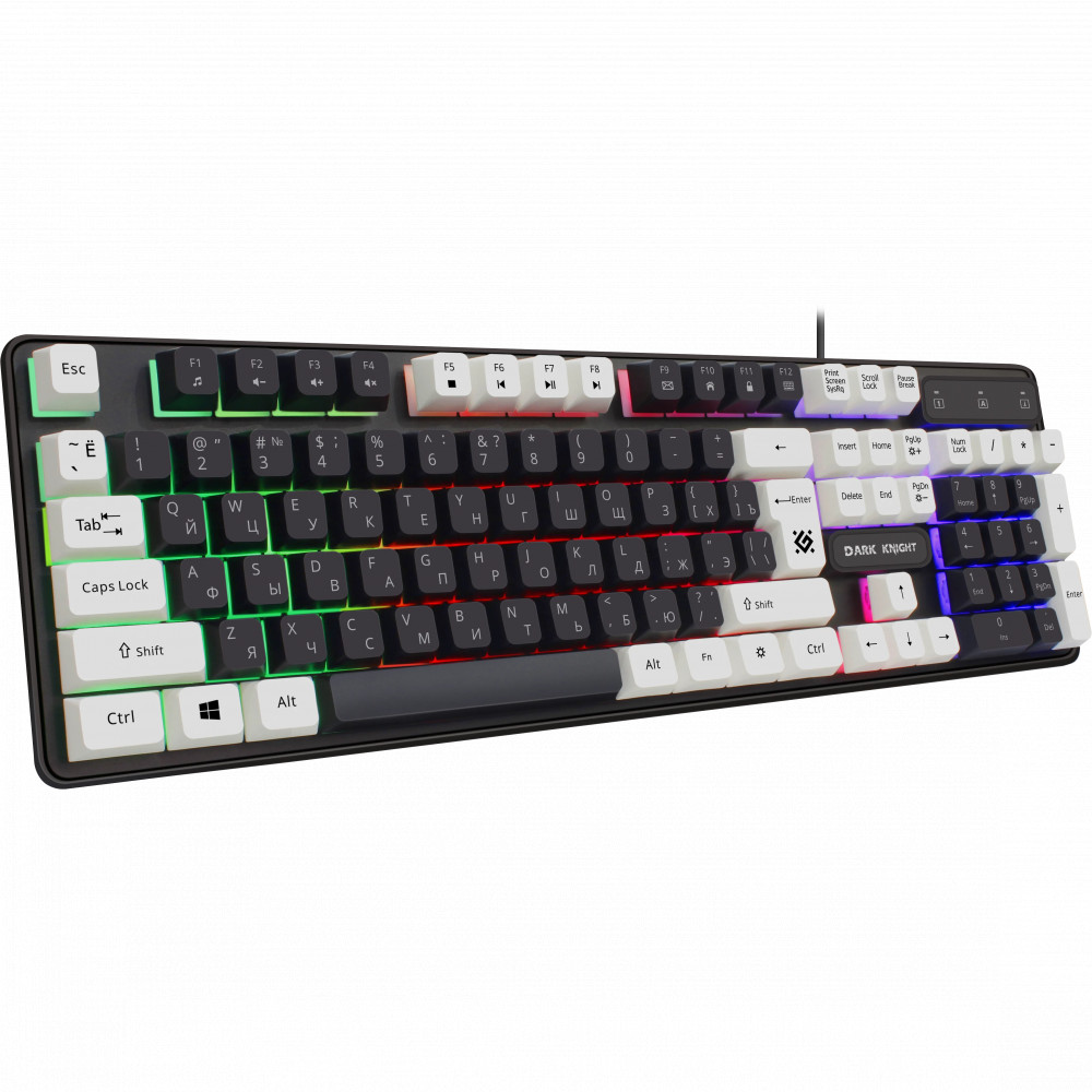 Клавиатура Defender Dark Knight GK-077 45077 Проводная, USB - миниатюра 5