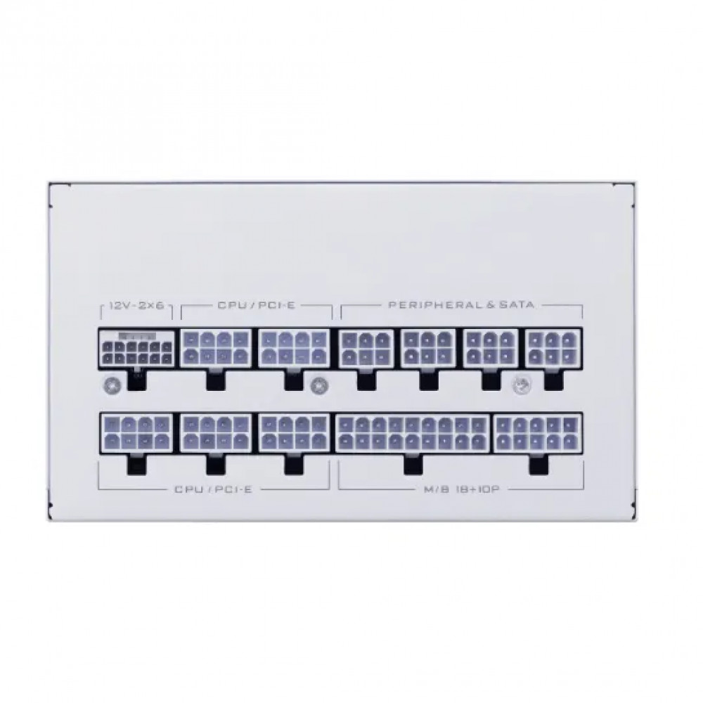 Блок питания Lian Li SX1200P WHITE G9P.SX1200P.W000.EU 1200 Вт, 80+ Platinum - миниатюра 7