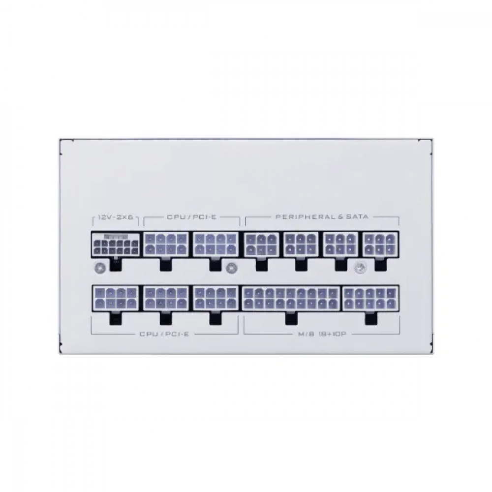 Блок питания Lian Li SX0850P WHITE G9P.SX0850P.W000.EU 850 Вт, 80+ Platinum - миниатюра 7