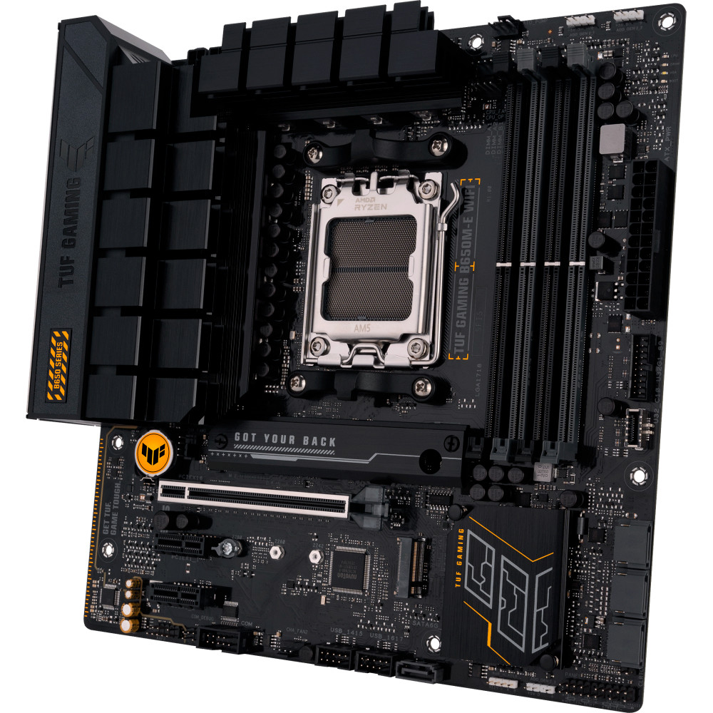 Материнская плата Asus TUF GAMING B650M-E WIFI Micro-ATX, AMD AM5 - миниатюра 7
