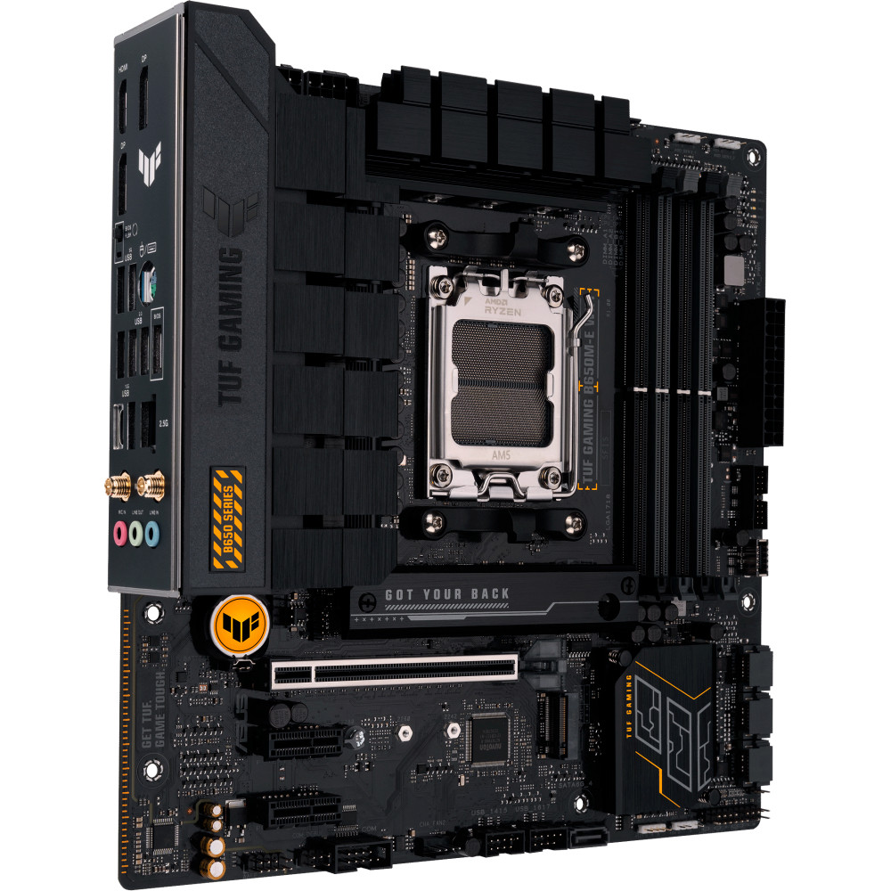 Материнская плата Asus TUF GAMING B650M-E WIFI Micro-ATX, AMD AM5 - миниатюра 6