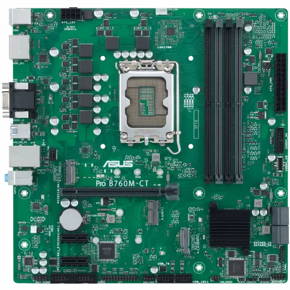 Материнская плата Asus Pro B760M-CT-CSM Micro-ATX, LGA 1700 - миниатюра 15